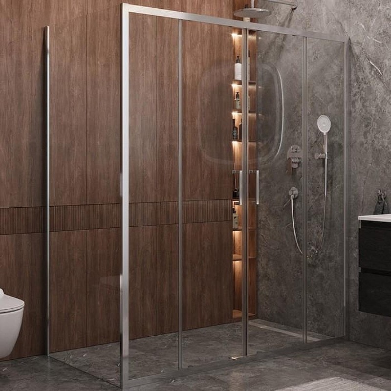 Душевой уголок Cezares Molveno 180x100 MOLVENO-AH-2/1-180/100-C-Cr-IV
