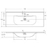 Раковина BelBagno Uno 120 BB-8099-120