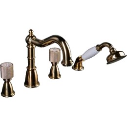 Смеситель на борт ванны Boheme Royal Cristal 395-Royal