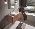 Смеситель для раковины Hansgrohe Vivenis 75020670 черный матовый