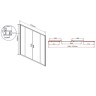 Душевой уголок Vincea Garda 170x100 VSR-1G21017CLG