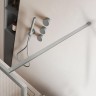 Душевая перегородка Vincea Волк-Ин (Walk-In) 100 VSW-1HP100FLBN