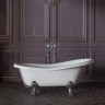 Ванна из искусственного камня Migliore Milady 185x82 26241 ножки Leone Lux Хром
