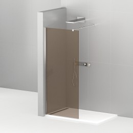 Душевая перегородка Cezares Liberta 80 LIBERTA-L-1-80-BR-Cr