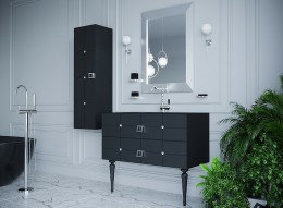Тумба под раковину Boheme Armadi Art Vallessi Avantgarde Piazza 100 841-100-BCR подвесная