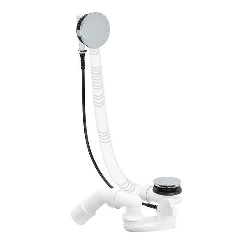 слив-перелив Villeroy&Boch U90960461 полуавтомат Хром