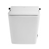 Комплект унитаза биде с инсталляцией Abber Rechteck AC1215S-AC0101P2 цвет Белый с сиденьем Микролифт