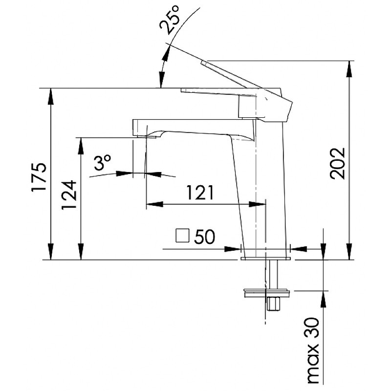 Смеситель для раковины Remer Dream D12