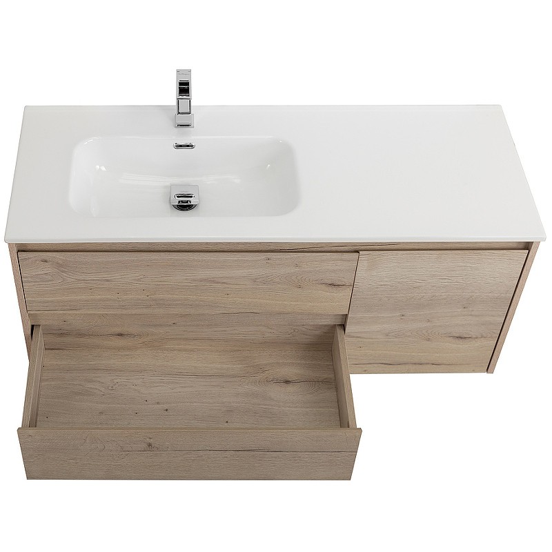 Тумба под раковину BelBagno Kraft 100 L KRAFT-1000-2C-1A-SO-RGB-L подвесная