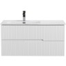 Тумба под раковину Cezares Duet-N 100 L DUET-N-1000-2C-SO-BL-L подвесная