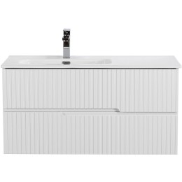 Тумба под раковину Cezares Duet-N 100 L DUET-N-1000-2C-SO-BL-L подвесная