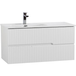 Тумба под раковину Cezares Duet-N 100 L DUET-N-1000-2C-SO-BL-L подвесная