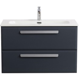 Тумба под раковину Cezares Eco-Cer-N 80 ECO-CER-N-800-2C-SO-GR-P подвесная