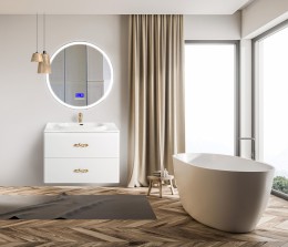Зеркало BelBagno SPC-RNG-800-LED-TCH-RAD с подсветкой