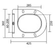 Унитаз BelBagno Uno BB3105CHR/SC подвесной