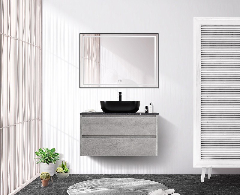 Тумба под раковину BelBagno Kraft 90 KRAFT-900-2C-SO-CG подвесная