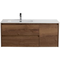 Тумба под раковину BelBagno Kraft 100 L KRAFT-1000-2C-1A-SO-RT-L подвесная