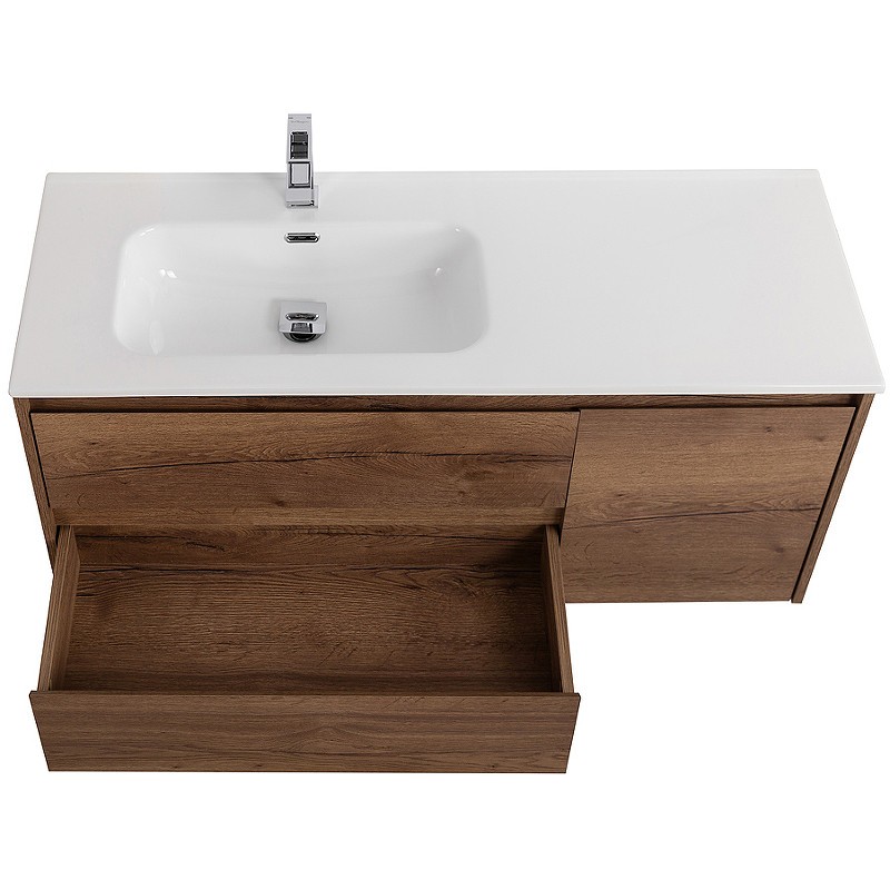 Тумба под раковину BelBagno Kraft 100 L KRAFT-1000-2C-1A-SO-RT-L подвесная