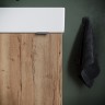Тумба под раковину Sancos Mini 37 L MN35EGL подвесная Дуб галифакс натуральный