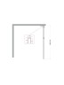 Душевая перегородка BelBagno Uno 110 UNO-L-1-TB-110-C-GM