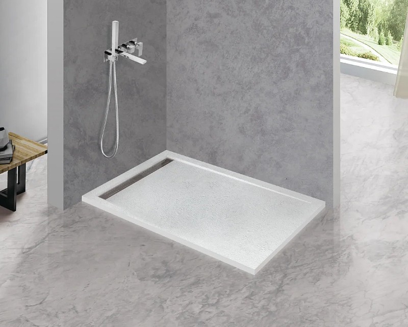 Душевой поддон из искусственного камня Cezares Tray AS 120x90 TRAY-AS-AH-120/90-30-W