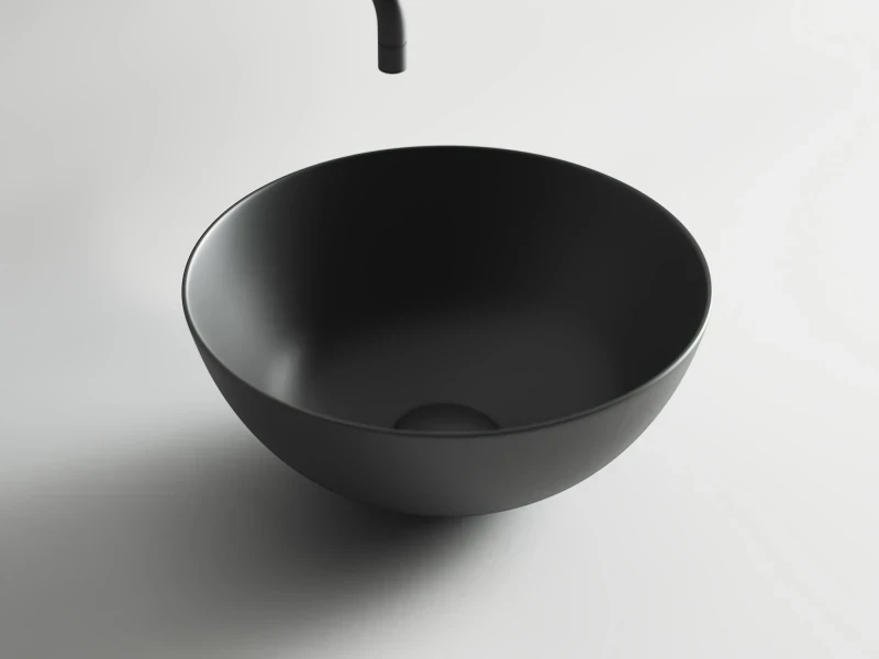Раковина-чаша Ceramicanova Element 35 CN6004 Черная матовая