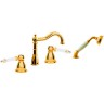 Смеситель на борт ванны Boheme Tradizionale Oro 395-MR-W