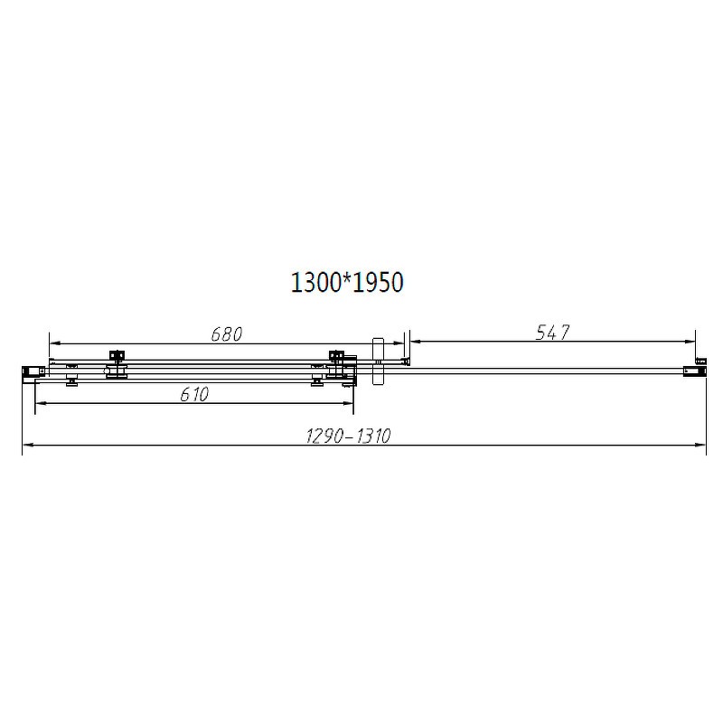 Душевой уголок Vincea Como-N 130x80 VSR-4CN8013CLB