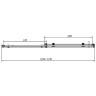 Душевой уголок Vincea Como-N 130x80 VSR-4CN8013CLB