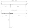 Душевая дверь Vincea Slim-N 100 VDP-4SN100CL