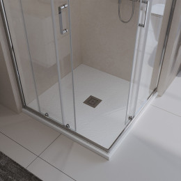 Душевой поддон из искусственного камня BelBagno Uno 90x90 TRAY-MR-UNO-A-90-35-W