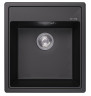 Кухонная мойка Abber Quarz 46 AQ2901B цвет Черный
