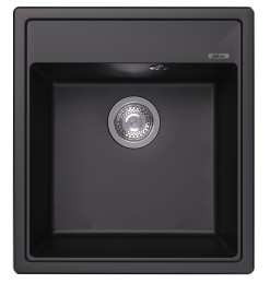 Кухонная мойка Abber Quarz 46 AQ2901B цвет Черный