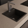 Кухонная мойка Abber Quarz 46 AQ2901B цвет Черный