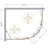 Душевой уголок Cezares Molveno 110x90 MOLVENO-RH-2-110/90-C-BORO-IV