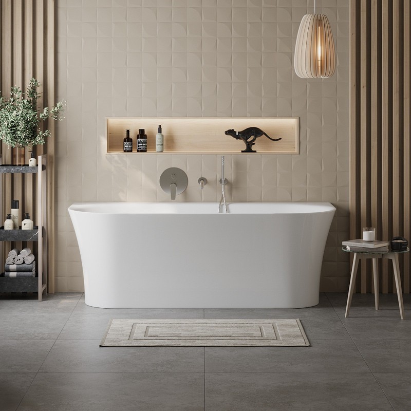 Акриловая ванна BelBagno 170x75 BB711-1700-750