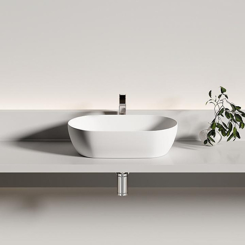 Раковина-чаша Ceramicanova Twist 50 CN12001MW Белая матовая