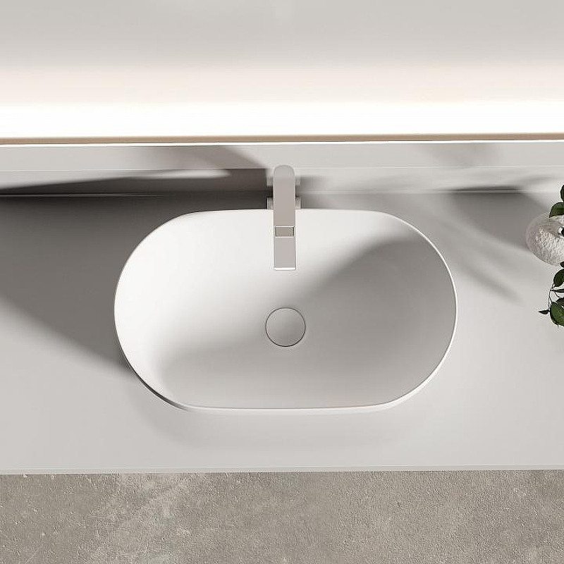 Раковина-чаша Ceramicanova Twist 50 CN12001MW Белая матовая