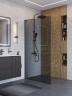 Душевая перегородка BelBagno Uno 110 UNO-L-1-TB-110-GR-GM