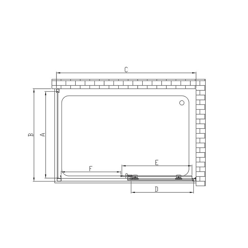 Душевой уголок Vincea Soft 110x80 VSR-3SO8011CL