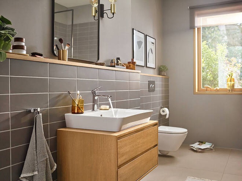 Смеситель для раковины Hansgrohe Rebris E 72557000