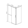 Душевой уголок Vincea Slim Soft 120x90 VSR-1SS9012CL