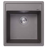 Кухонная мойка Abber Quarz 46 AQ2901G цвет Серый
