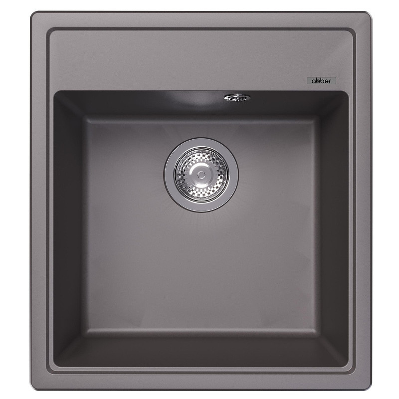 Кухонная мойка Abber Quarz 46 AQ2901G цвет Серый