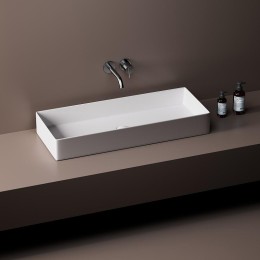 Раковина-чаша Abber Rechteck 80 AC2219 цвет Белый