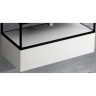 Тумба Cezares Cadro 80 CADRO-80-1C-SO-BG-BLUM подвесная