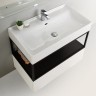 Тумба Cezares Cadro 80 CADRO-80-1C-SO-BG-BLUM подвесная