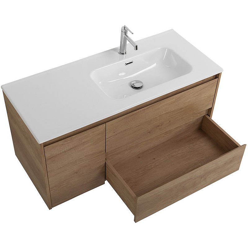Тумба под раковину BelBagno Kraft 100 R KRAFT-1000-2C-1A-SO-RNN-R подвесная