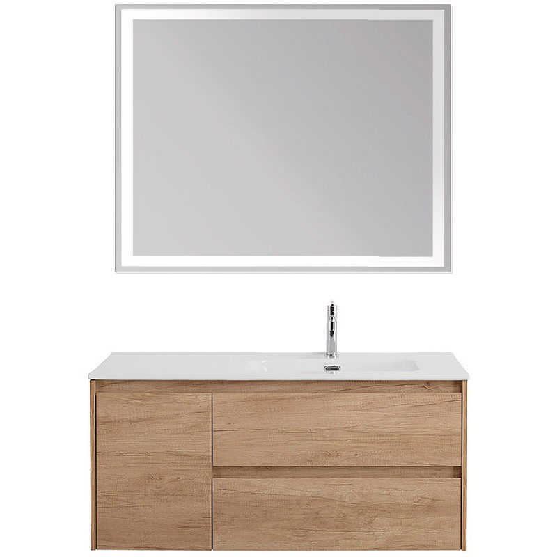 Тумба под раковину BelBagno Kraft 100 R KRAFT-1000-2C-1A-SO-RNN-R подвесная
