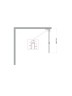 Душевая перегородка BelBagno Uno 70 UNO-L-1-TB-70-C-Cr